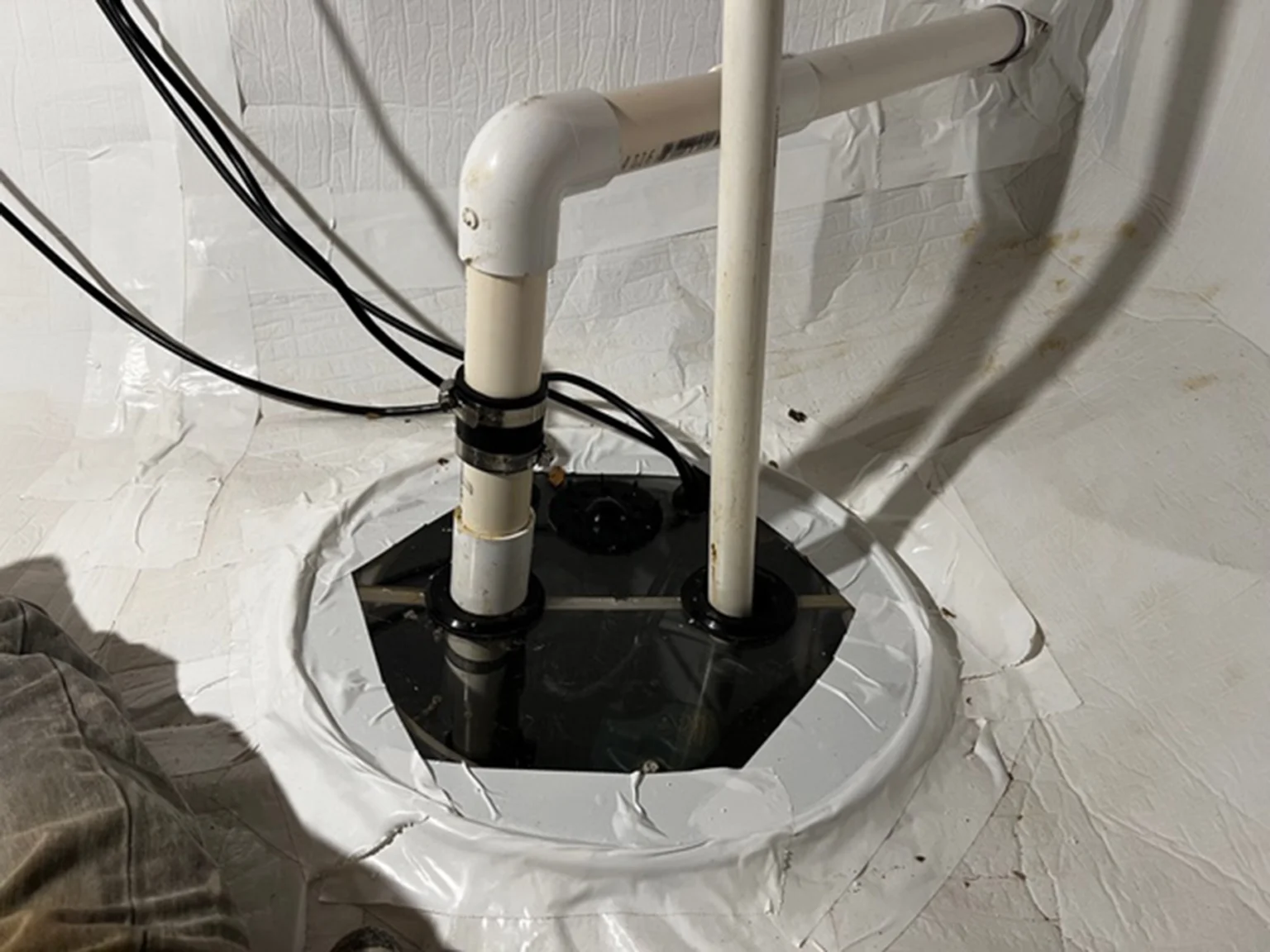 Crawlspace Encapsulation and Sump Pump